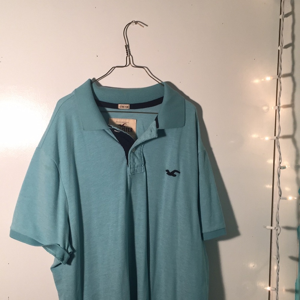 Hollister stretch polo